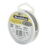 Beadalon 19-strand 0,024  (0,61 Mm) De 100 Pies (30,5 M) Bri