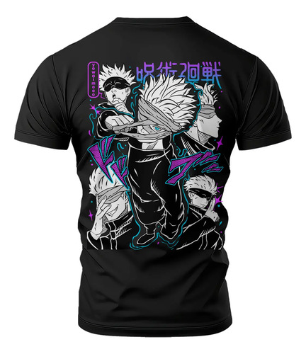 Camiseta Camisa Anime Jujutsu Kaisen Satoru Gojo Ref: 305 | MercadoLivre