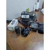 Canon Eos Rebel T6 Dslr Color  Negro + Extras