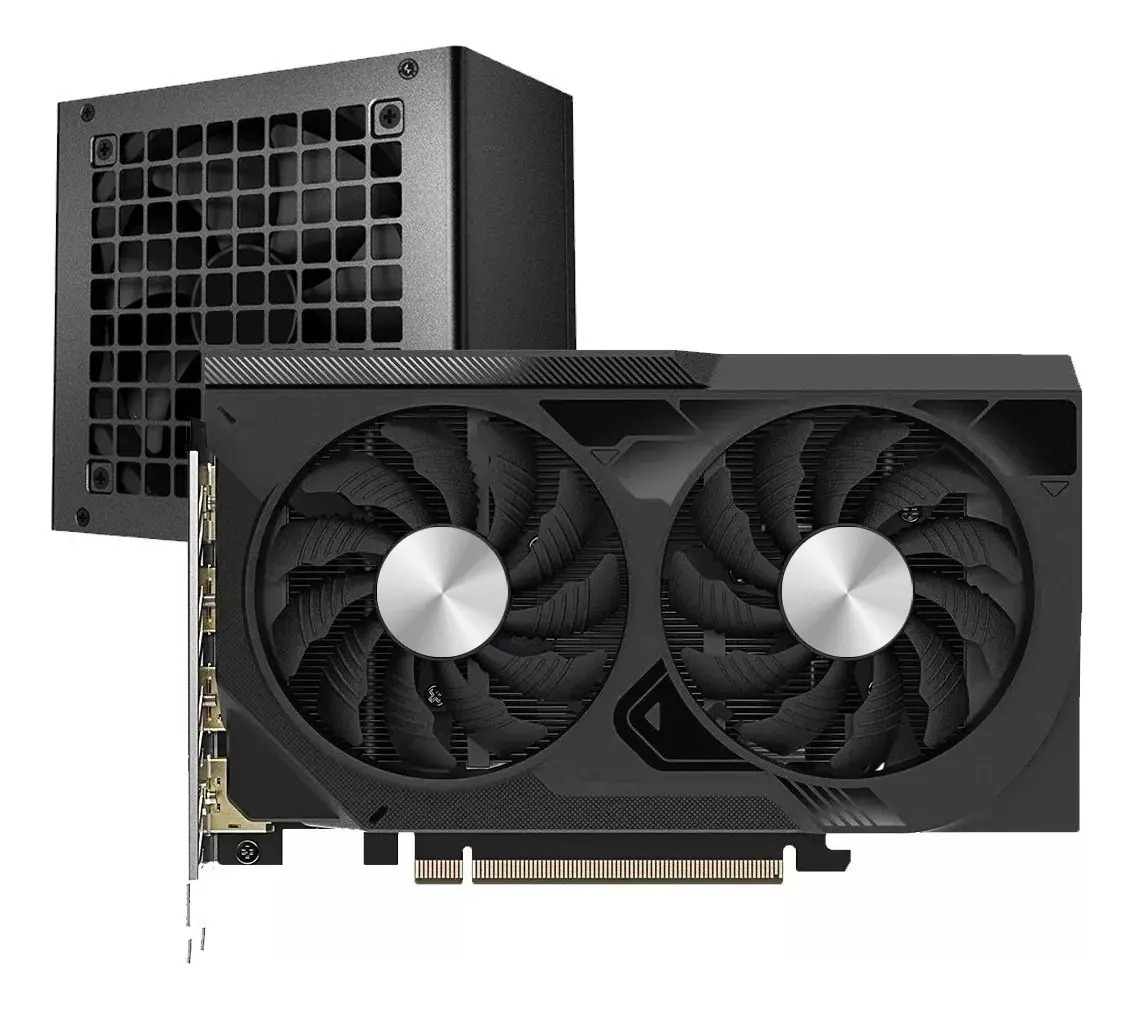 Combo Placa De Video Rtx 5060 8gb + Fuente Certificada 700w