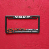 Porta Placas Toyota Cautittlan