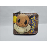 Cartera Billetera Pokemon Go Violeta Eevee Pikachu Monedero