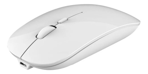 Mouse Recargable Ultra Delgado, Silencioso Inalámbrico 2.4gr