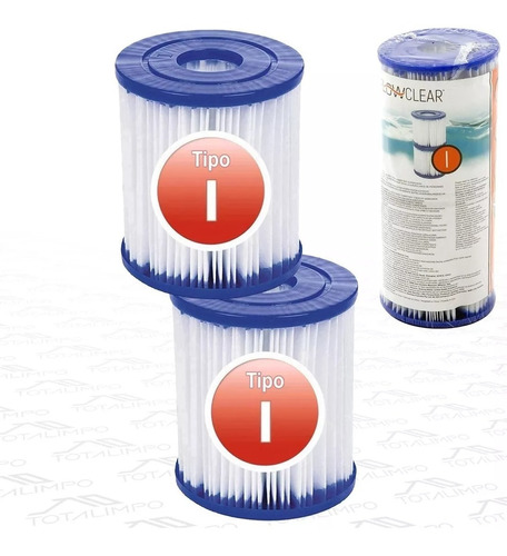 1 Pack De 2 Cartuchos Filtro Bestway 58093 (ing Maschwitz)