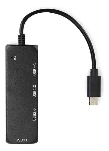 Hub Usb Tipo C 4 Puertos Usb 3.0 Splitter Pc Mac Notebook