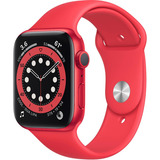 Apple Watch Series 6 44mm Gps Aluminum Sport Band | En Stock Color De La Caja Red