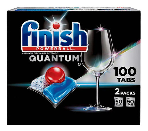 Detergente Para Lavavajillas Powerball Quantum 100un