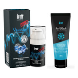 Kit Intt - 1x Vibration Ice + 1x Lubrificante Ice Black 