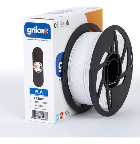 Filamento 3d Pla Grilon3 De 1.75mm Y 1kg | Color Piel 162