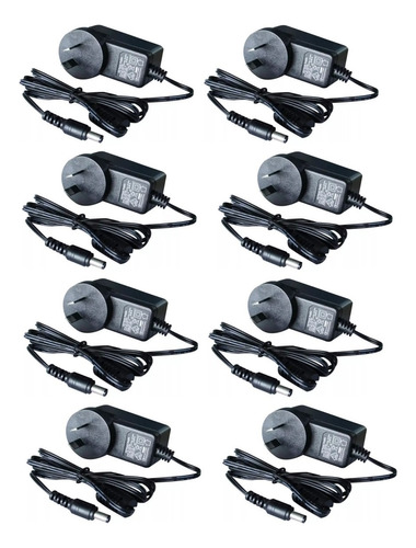 Pack X 8 Fuentes 12v 1a Apta Camara Tira De Led