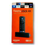 Amazon Fire Tv Stick 4k Hdr Control Remoto Alexa Voice