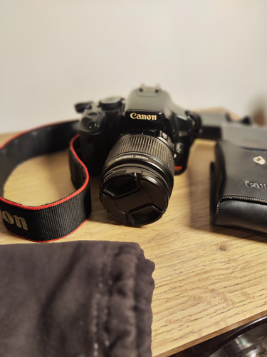 Camara Profesional Canon Xsi - Eos 450d + Lente + Flash Fijo