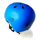 Casco De Bicicleta Urbano Con Regulador Jar Vec Azul Rpm925