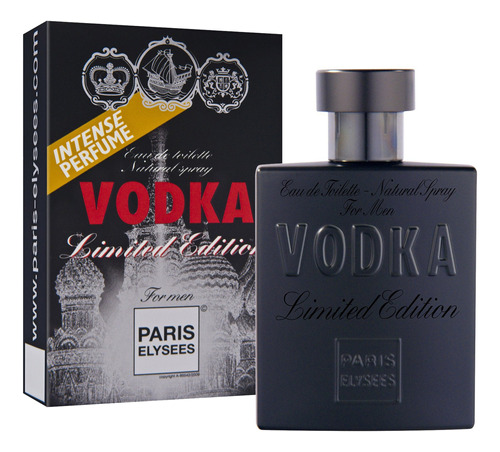 Paris Elysees Vodka Limited Edition Edt 100ml Masculino