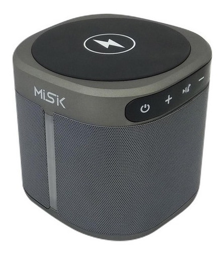 Bocina Misik Ms200 Bluetooth Recargable Cargador Negro