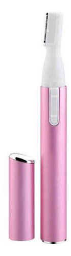 Yiru Rosa Porttil Elctrico Mujeres Facial Trimmer Afeitadora