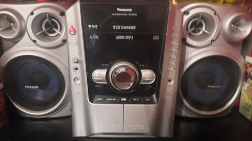 Equipo De Música Panasonic 5cds Minicomponente Mp3