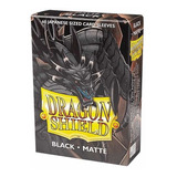 Micas Dragon Shield Black Para Cartas De Yu-gi-oh