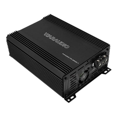 Amplificador Full Range WarAudio Panzer 2500W RMS para Car Audio | Meses sin interés