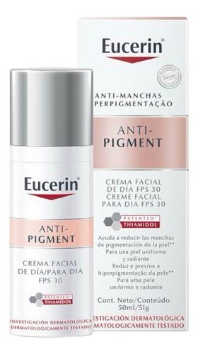 Eucerin Anti-pigment Crema Facial De Día Fps 30