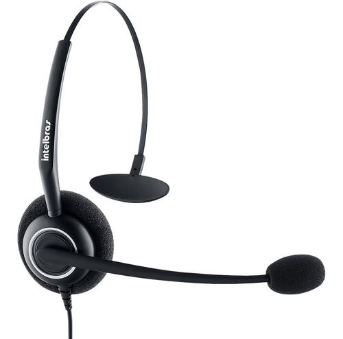 Fone Headset Intelbras Chs 55 + Cordao Inteligente Rj9