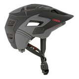 Casco Bicicleta Mtb Downhill Oneal Nova Defender Gris 2020 Talla Xs/54-m/58