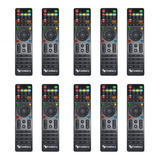 Kit 10 Controles Remotos Midia Box  B3 B4 B1 B2 C5 7100 7050