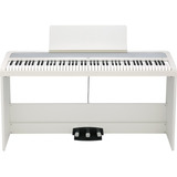 Korg B2sp Piano Digital 88 Teclas Mueble 3 Pedales Usb App . Color Blanco