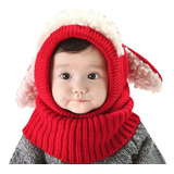 Gorro De Lana Invierno Ovejita Niño-niña-bebé