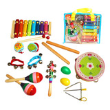 Set De Juguetes Con Instrumentos Musicales - Instrumento De