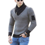 Sudadera Casual De Invierno Con Cuello Alto, Estilo Vintage,