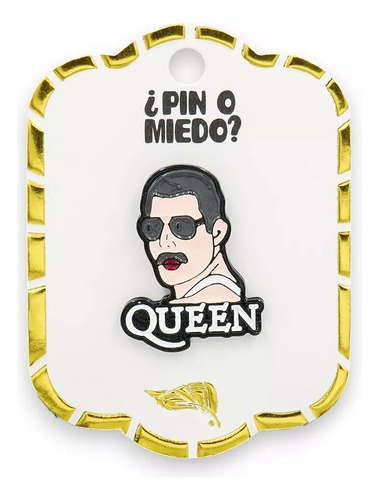 Pines Metálicos Banda De Rock Queen Pin Freddy Mercury