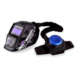 Careta Electrónica Purificadora De Aire Axtech Axt-cef1070 Color Negro