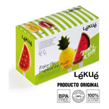 Pack X4 Moldes Lékué Para Helado Palito Frutas Tropicales 