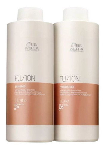  Kit Wella Fusion Shampoo 1l+ Condicionador 1l