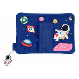 Capa De Silicone Astronaut Com Suporte Para iPad Air 1 2