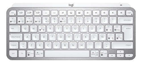 Teclado Logitech Mx Keys Mini Wireless Bluetooth Gris 