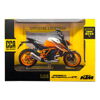 Moto Coleccionable KTM 1290 Super Duke R Escala 1:12 Metal CCA Naranja | MercadoLibre