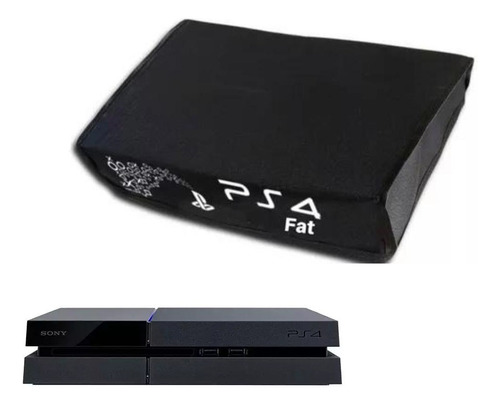 Capa Ps4 Fat Antipoeira Playstation Protetora Console Case