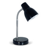 Lampara Mesa Estudio Escritorio Velador Flexible Luz Led Estructura Negro