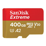 Tarjeta De Memoria Sandisk Sdsqxa1-400g-gn6ma  Extreme Con Adaptador Sd 400gb