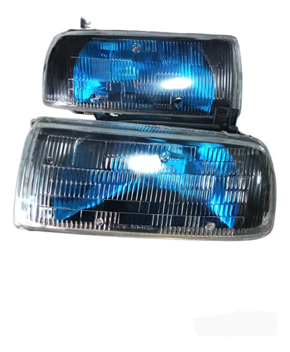 Faros Para Jetta A3 Marca Depo F.azul Por Par Envío Gratis 