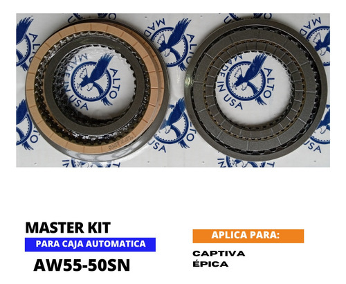 Master Kit Caja Automtica Chevrolet Captiva pica Aw55-50sn Foto 5