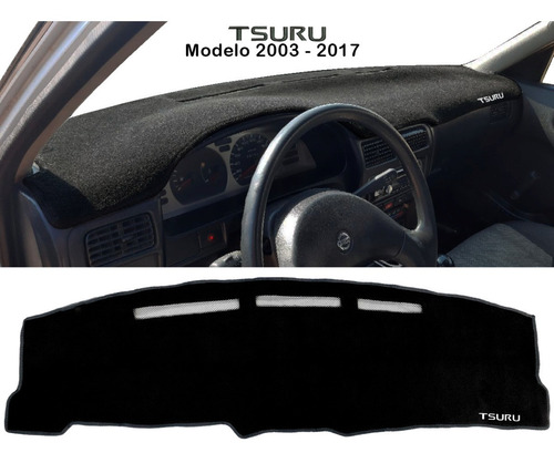 Cubretablero Bordado Nissan Tsuru 3 Modelo  2014