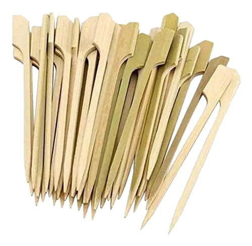 Palitos Brochette Bamboo Paleta 15 Cm 500 Unidades Pinchos