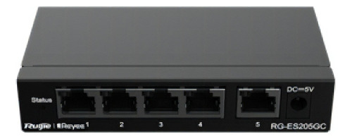 Switch 5 Puertos Ruijie Gigabit Rg-es205gc