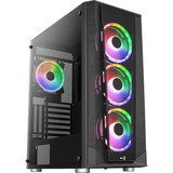 Aerocool Prism-g-bk-v1 Caja De Torre Media Atx Para Pc Para 