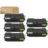 5x Cartucho Toner P/ Impressora Ricoh Mp-601spf Mp501 Mp601