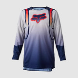 Polera Moto Niño 360 Vizen Azul Fox