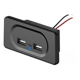 Puerto De Salida Usb De 12v De Coche Múltiples 2 Piezas 1